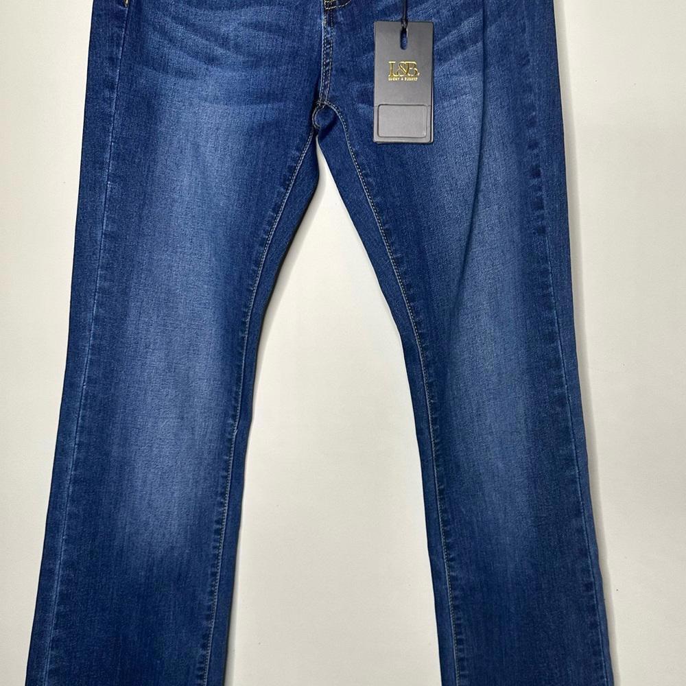 L&B size 6 Bootcut Jeans - dark wash non distressed denim - Picture 6 of 9
